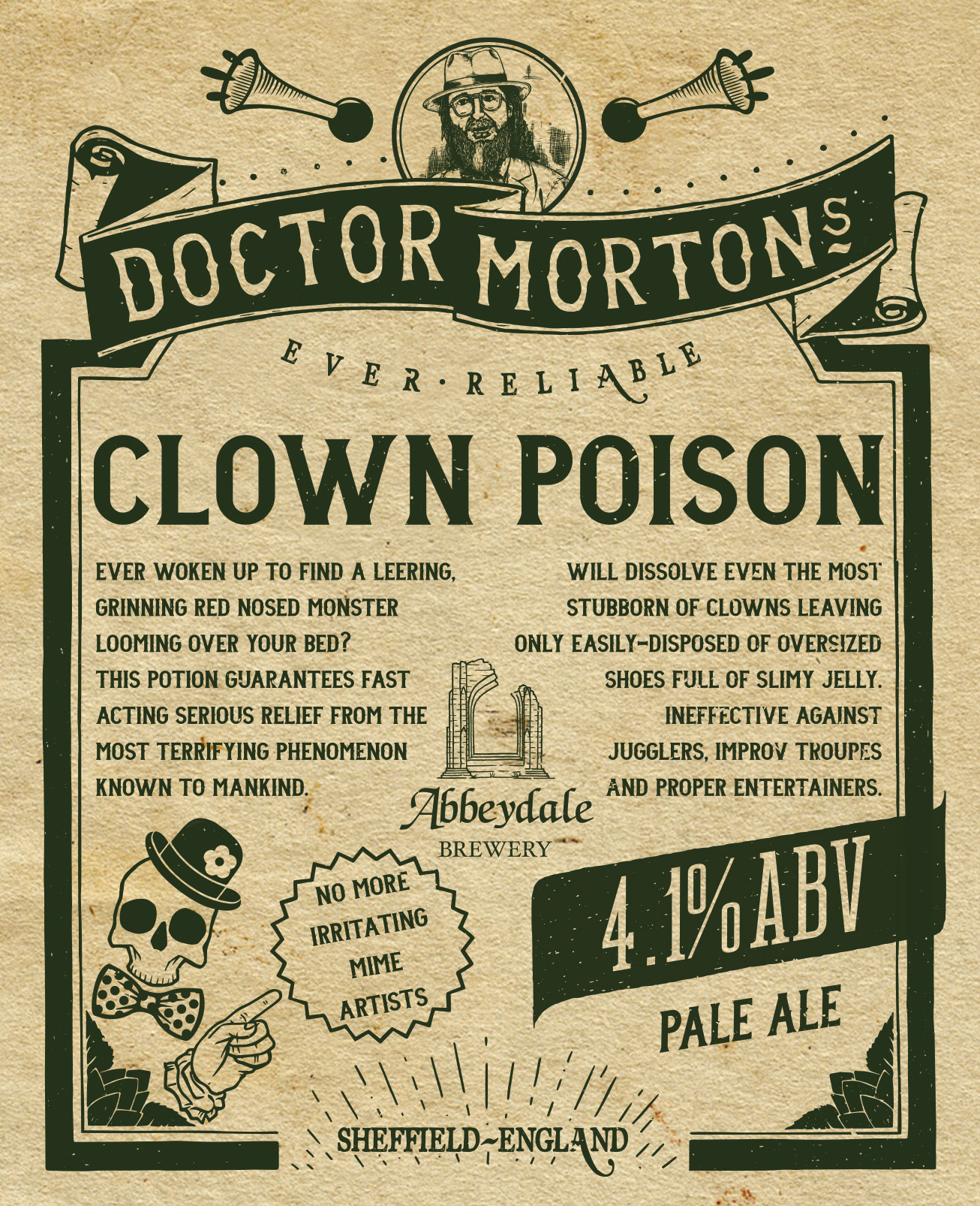Dr Morton’s Clown Poison %