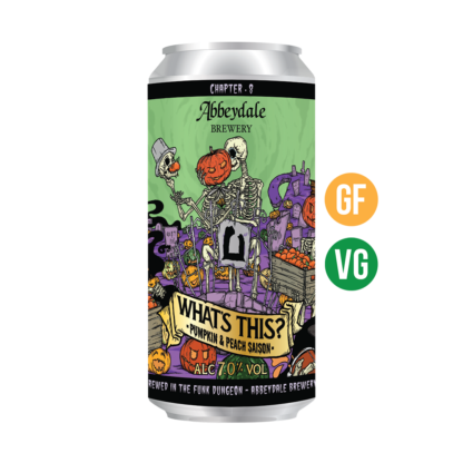 What's This? Pumpkin and Peach Saison - 7%