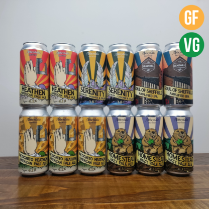 Pale and IPA mixed 12 pack (GF + VG)