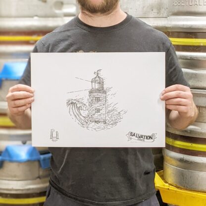 A3 Brewers Emporium Art Prints - Salvation