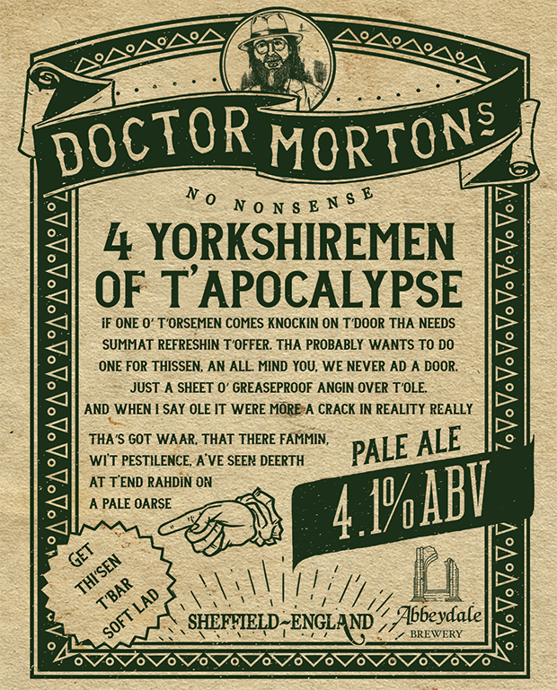 Dr Morton’s 4 Yorkshiremen %