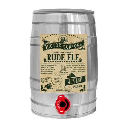 Dr Mortons Rude Elf Minikeg- 4.1%