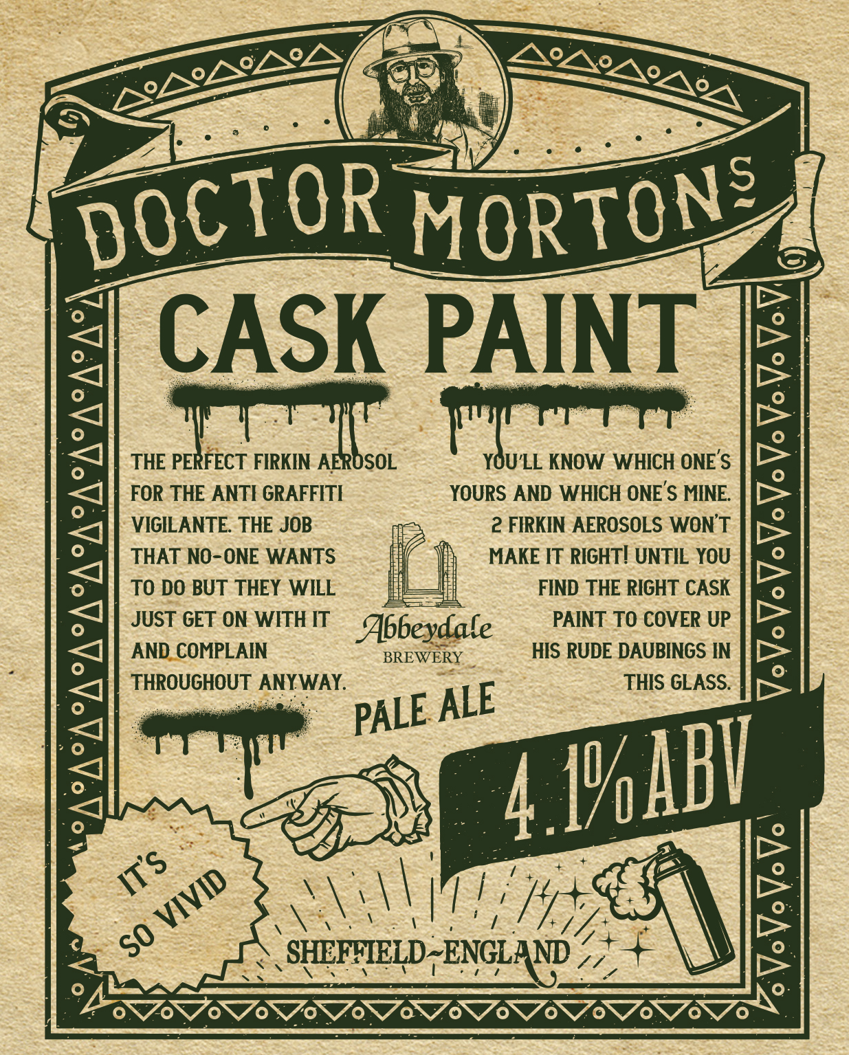 Dr Morton’s Cask Paint %