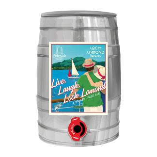 Live, Laugh, Loch Lomond Minikeg - 4.2%