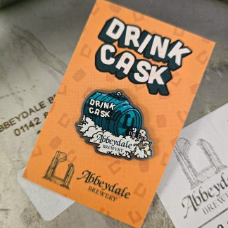 Drink Cask Pin Badge