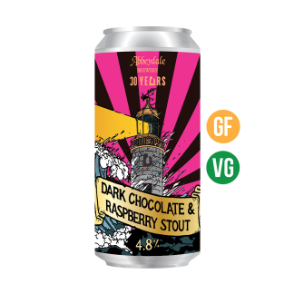 Salvation Dark Chocolate & Raspberry Stout - 4.8%